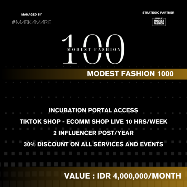 Modest Fashion 1000 Monthly Plan